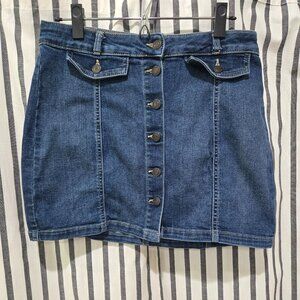 SO Jean Skirt Juniors Size 11